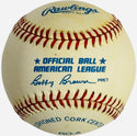 Mickey Mantle Autographed Official American League Baseball (JSA)