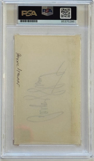 Payne Stewart Auto Grade Gem Mint 10 Signed Index Card (PSA)