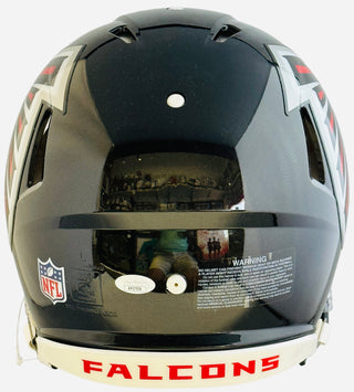 Devonta Freeman Autographed Atlanta Falcons Authentic Full Size Helmet (JSA)