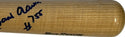 Hank Aaron Autographed Rawlings Big Stick Bat (JSA)