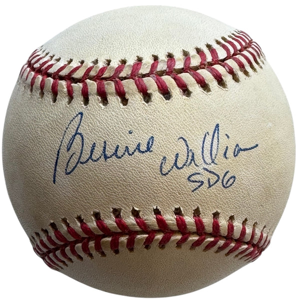 Bernie Williams Autographed Official American League Baseball (JSA)