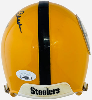 Dick Lebeau Autographed Steelers Mini Helmet (JSA)