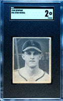 1948 Bowman Stan Musial Rookie Card #33 SGC 2