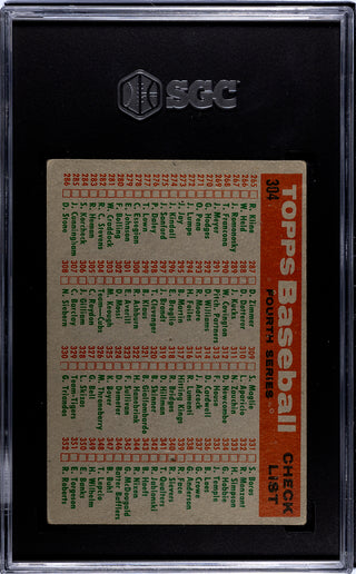 Chicago Cubs 1959 Topps #304 SGC 3.5