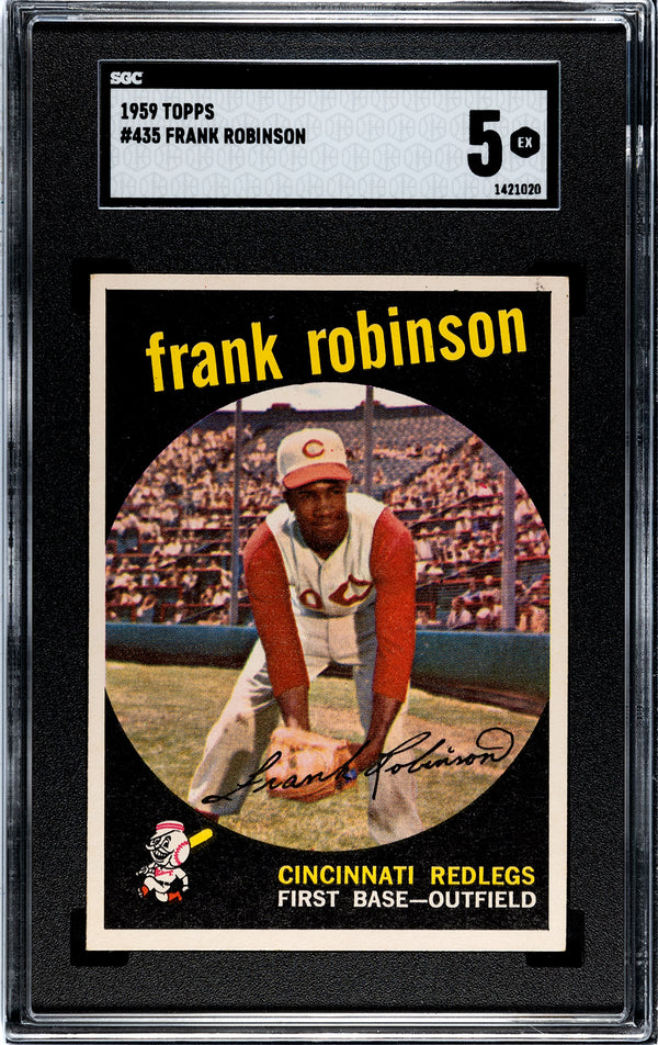 Frank Robinson 1959 Topps Card #435 SGC 5