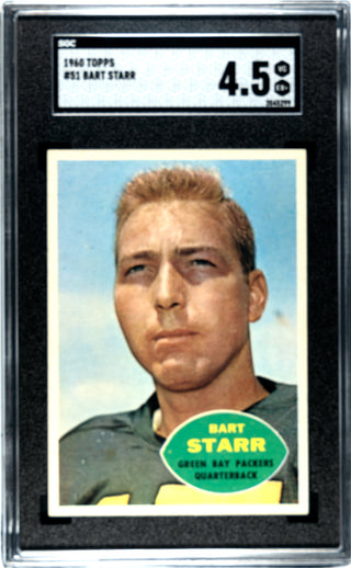 Bart Starr 1960 Topps #51 SGC 4.5