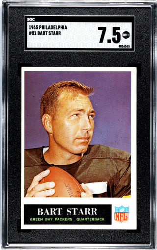 Bart Starr 1965 Philadelphia #81 SGC 7.5