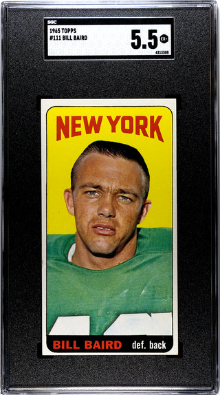 Bill Baird 1965 Topps #111 SGC 5.5