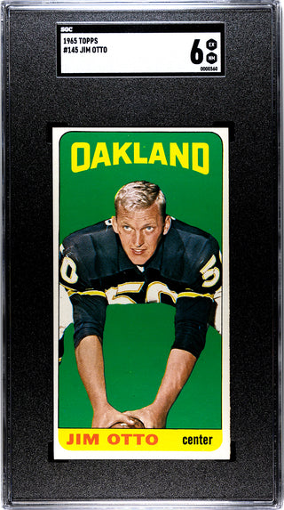 Jim Otto 1965 Topps #145 SGC 6