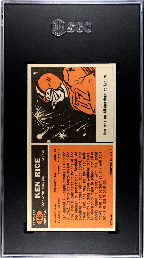 Ken Rice 1965 Topps #148 SGC 6.5