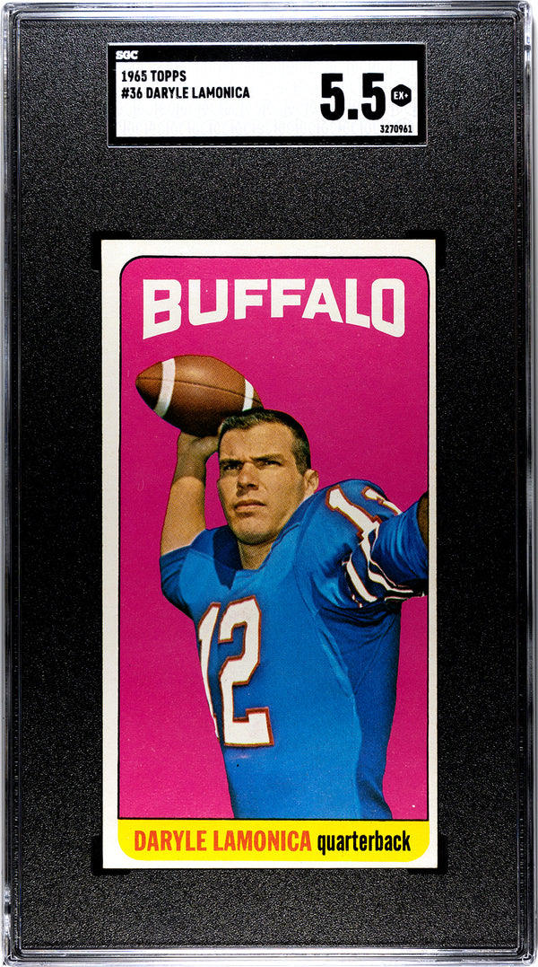 Daryle Lamonica 1965 Topps #36 SGC 5.5