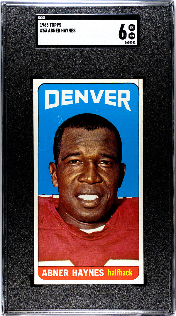 Abner Haynes 1965 Topps #53 SGC 6