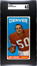 Jerry Hopkins 1965 Topps #54 SGC 6