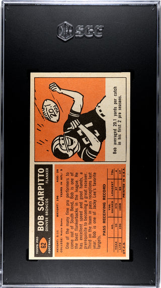 Bob Scarpitto 1965 Topps #62 SGC 6