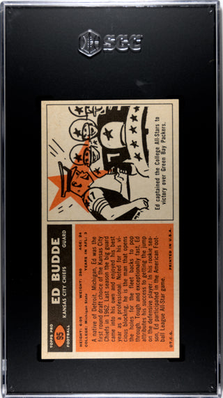 Ed Budde 1965 Topps #95 SGC 6