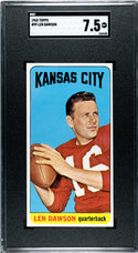 Len Dawson 1965 Topps Card #99 (SGC NM+ 7.5)