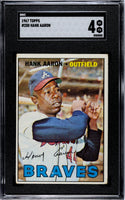 Hank Aaron 1967 Topps #250 SGC 4