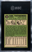 Carl Yastrzemski 1967 Topps Card #355 SGC 1