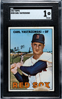 Carl Yastrzemski 1967 Topps Card #355 SGC 1