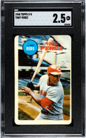 Tony Perez 1968 Topps 3-D Card SGC 2.5