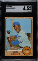 Ernie Banks 1968 Topps #20 SGC 4.5