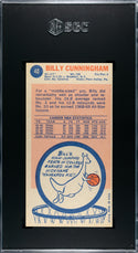 Billy Cunningham 1969-70 Topps Card #40 (SGC EX-NM 6)