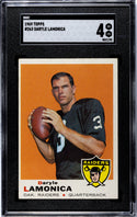 Daryle Lamonica 1969 Topps #263 SGC 4