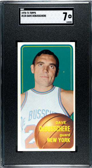 Dave DeBusschere 1970-71 Topps Card #135 (SGC NM 7)