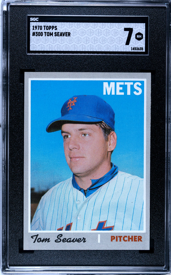 Tom Seaver 1970 Topps Card #300 (SGC NM 7)