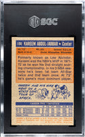 Kareem Abdul-Jabbar 1972-73 Topps #100 SGC 6