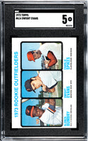 Dwight Evans 1973 Topps #614 SGC 5