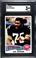 Joe Greene 1975 Topps #425 SGC 3