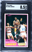 Magic Johnson 1981-82 Topps Card #21 (SGC NM-MT+ 8.5)