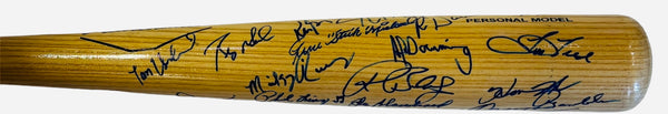 New York Yankees Greats Autographed Multi Signed Adirondack Bat