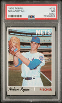 Nolan Ryan 1970 Topps Card #712 (PSA 7 OC)