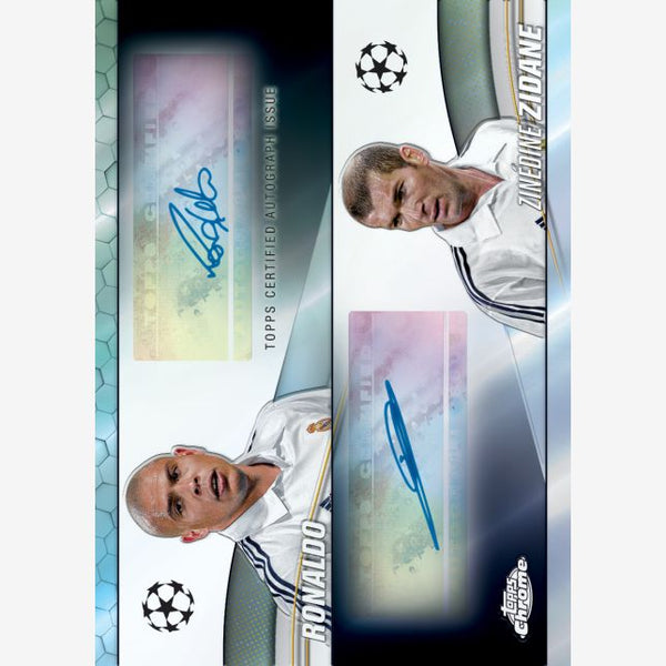 2023-24 Topps Chrome UEFA Club Competitions Soccer Hobby Box