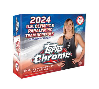 2024 Topps Chrome U.S. Olympic and Paralympic & Hopefuls Hobby Box