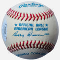 Roger Clemens Autographed Official American League Baseball (JSA)