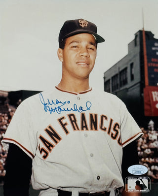 Juan Marichal Autographed 8x10 Baseball Photo (JSA)