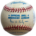 Bernie Williams Autographed Official American League Baseball (JSA)