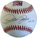 Pete Rose Autographed Official National League Baseball #1569/1978 (Beckett)