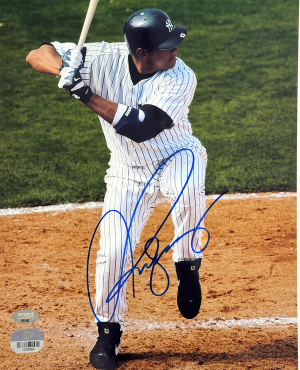 Alex Rodriguez Autographed Yankees 8x10 Photo (Fanatics)