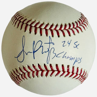 Sam Reinhart Autographed Official Major League Baseball (Beckett Witness)