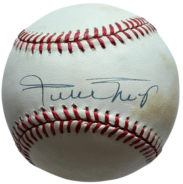 Willie Mays Autographed Official National Baseball (JSA)