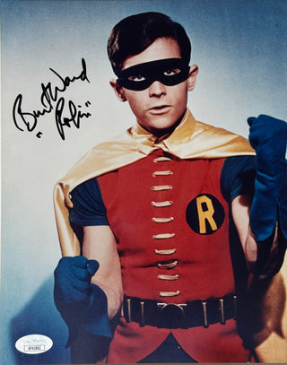 Burt Ward Autographed 8x10 Celebrity Photo (JSA)