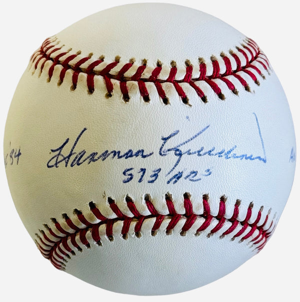 Harmon Killebrew Autographed Official American League Baseball (Beckett)