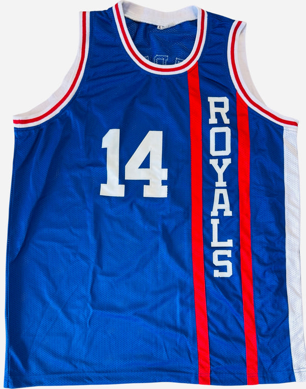 Oscar Robertson Autographed Royals Custom Jersey (PSA)