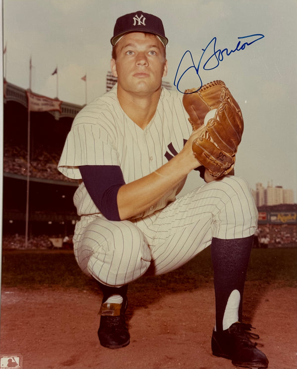 Jim Bouton Autographed Yankees 8x10 Photo