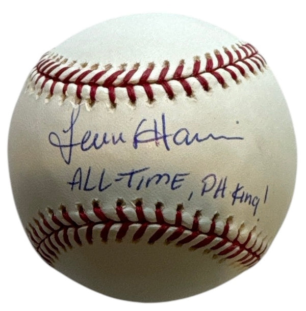 Lenny Harris Autographed Major League Baseball