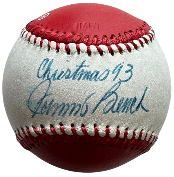 Johnny Bench Autographed Cincinnati Reds Commemorative Baseball.